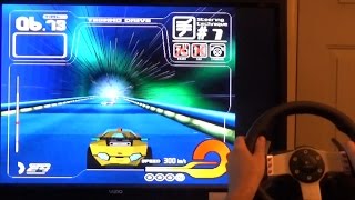 Techno Drive (Arcade) with 270 Degree Wheel in MAME