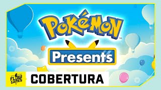 COBERTURA POKÉMON PRESENTS em PORTUGUÊS, Pokémon Legends Z-A e muito mais - #FGN #flowgames