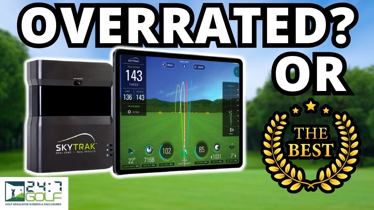 SKYTRAK - Overrated? OR Best Home Golf Launch Monitor? - YouTube