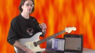 Fender G-DEC Jr.  - playing along with free MIDI backing tracks