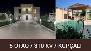 Mərdəkanda 5 sotda / 3 mərtəbə / hovuzlu villa satılır 😍🏘 (video)