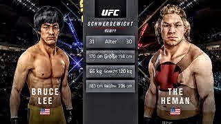 Bruce Lee vs. He-Man (EA Sports UFC 3) - K1 Rules