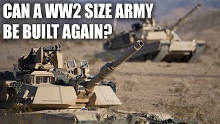 How Many BCTs can the US Army Form for a Large Scale War?