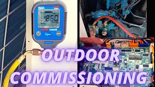 Auto charge VRV X | Daikin VRV X Commissioning procedure / Daikin VRV