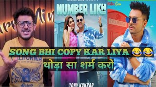 Tony Kakkar Number Likh Song Roast Video ||Farzinama||