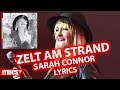 Zelt am Strand LYRICS | Sarah Connor | Lyric & Songtext | aus dem Album Herz Kraft Werke