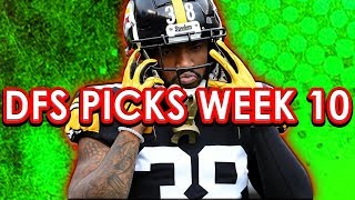 NFL DraftKings Picks + FanDuel Picks (Week 10 DFS Picks)