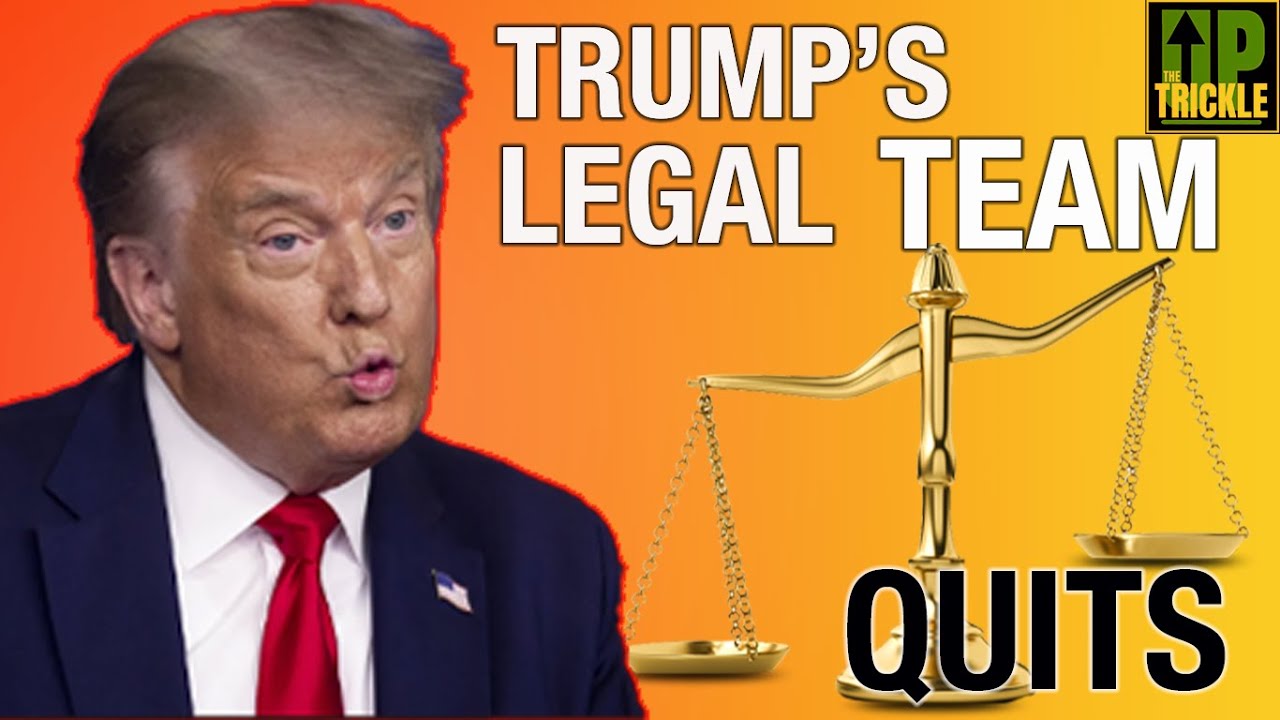 DONALD TRUMP'S LEGAL TEAM QUITS - YouTube