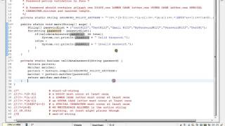 PASSWORD POLICY VALIDATION REGEX USING JAVA