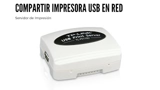 Servidor de impresión USB 2.0 Ethernet TP-LINK TL-PS110U