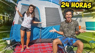 24 HORAS NO ACAMPAMENTO! - (LOUCURA)