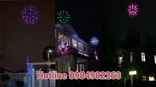 Đèn Led phao hoa 2025 . Mẫu 36 tia đẹp lung linh. Hotline Zalo: 0984982263 - 0982521790