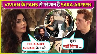 Sara \u0026 Arfeen React On Vivian Fans Trolling Them, Call Eisha-Alice 'Bakra' Of Avinash! Bigg Boss 18