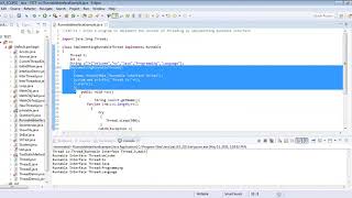 OOPS WITH JAVA - EXP 11 19CSL46 CREATE THREAD BY IMPLEMENTING RUNNABLE INTERFACE (CSE Department)