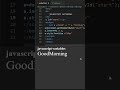 How to use JavaScript variable in Html and CSS and JavaScript #html #css #javascript  #shorts