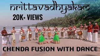 NRITTAVADHYAKAM | Chenda fusion with dance| Angopangam| Raa Raa| Kannodu kanmbathellam| Chendamelam