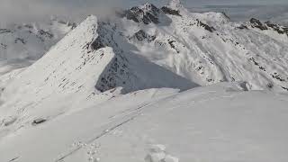 Pizzo Zerna  (2572 m) da Carona   24 febbraio 2025