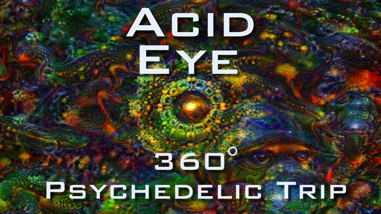 ACID EYE 360 VR - Psychedelic Deep Dream Fractal Trip 4K - LSD DMT ...