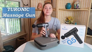 Turonic G5 Massage Gun💥 Deep Tissue Massager Muscle Relaxation👈