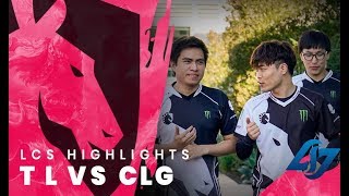 Team Liquid LoL W5 Day 1 - TL vs CLG Highlights