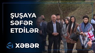 Gürcüstan azərbaycanlıları Şuşada olublar