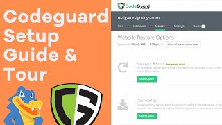 Codeguard Setup and Tour - HostGator Tutorial