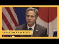 Secretary Blinken Meets With the Foreign Ministers of Japan and the Republic of Korea