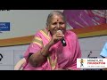 sindhutai sapkal mai at international women s day 2016 organised by moneylife foundation in pune