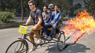 I am a Bangladeshi Rickshaw Puller for a day.