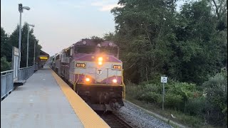 MBTA's Northbound CapeFlyer (Train 9102) DESTROYS Holbrook/Randolph! | 7/23/2022