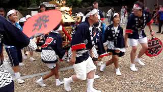 【福谷村】2017年 櫨谷神社 秋祭り 子供御輿（10月1日（日））