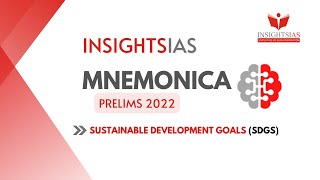 Sustainable Development Goals | Environment | UPSC Prelims 2022 | InsightsIAS Mnemonica