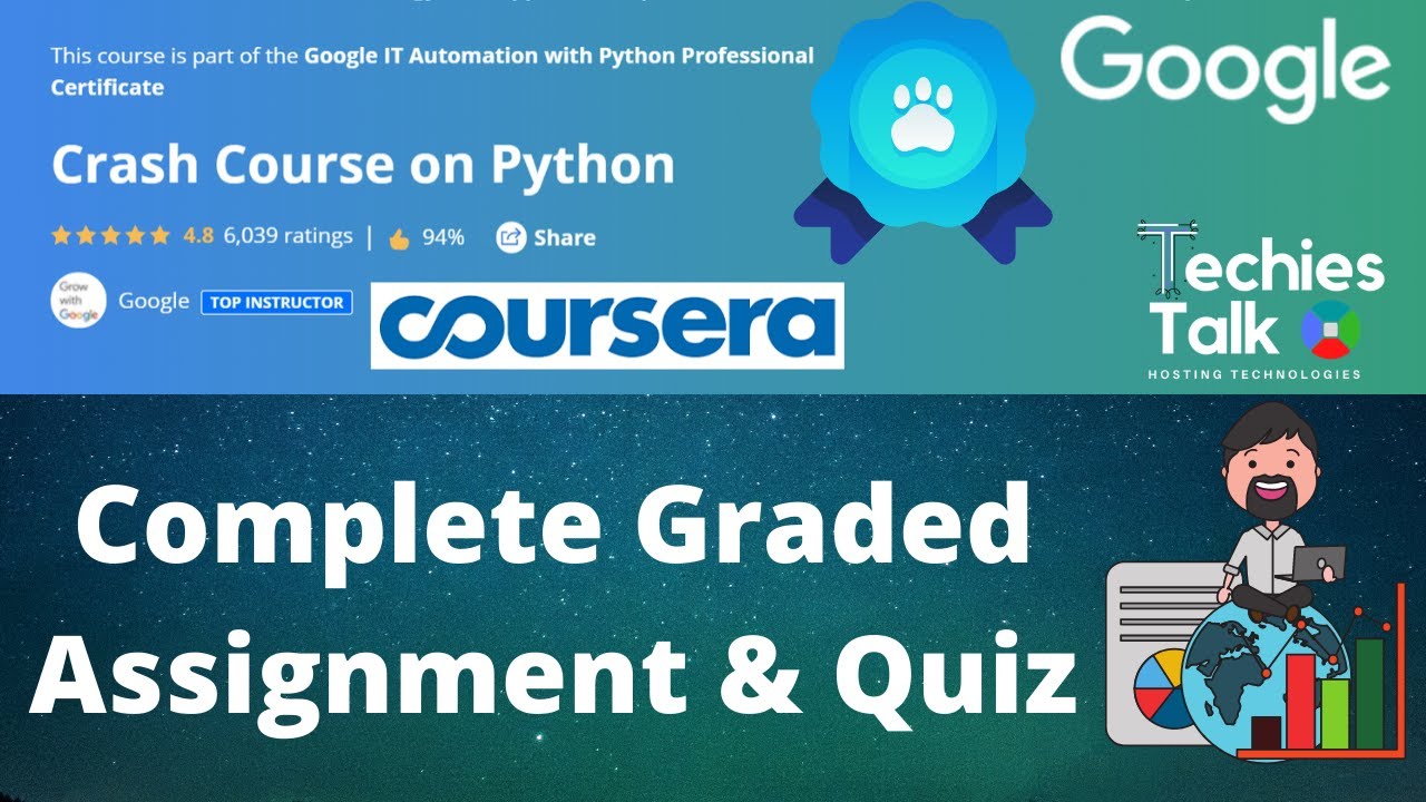 Coursera : Crash Course On Python | Complete Assignment & Quiz Answers ...