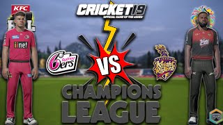 BBL vs CPL - Smith vs Pollard - SYS vs TKR - Champions League T10 - Match 2 - Cricket 19