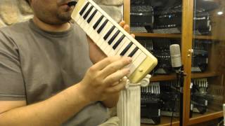 1659 - Buttercup Yamaha Pianica Melodica M 25 $75