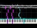 monitoring モニタリング deco*27 piano tutorial sheet midi piano vocaloid deco27 miku