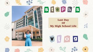 SCHOOL VLOG｜高中統考の最後一天+高中生涯の最後一天