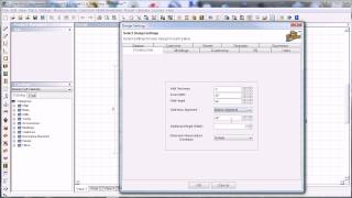 Entering Design Settings in ProKitchen