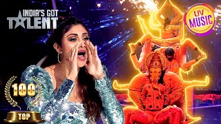 'Deva Shree Ganesha' पर Crazy Hoppers की Act देख Shilpa हुई Excited |India's Got Talent S10 |Top 100