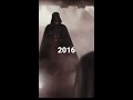 evolution of darth vader live action