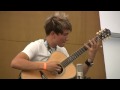 Canadian Guitar Festival 2010: Finalist 1, Song 2 - 1st Place (Calum Graham - 