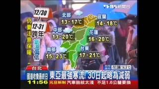 淡水低溫9.9度　明起寒流略減弱！