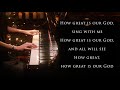 how great is our god chris tomlin piano praise by sangah noona with lyrics