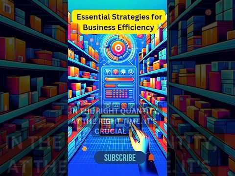 Master essential inventory control strategies for business efficiency #ytshort #InventoryManagement