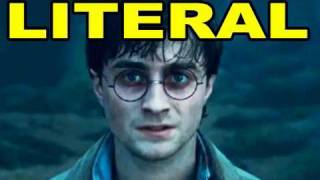 LITERAL Harry Potter and the Deathly Hallows Trailer Parody HD