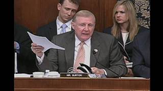 Rep. Burton questions Toyota C.E.O. Akio Toyoda