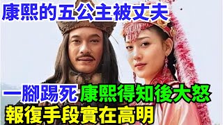 康熙的五公主被丈夫一腳踢死，康熙得知後大怒，報復手段實在高明【史曰館】#歷史 #歷史故事 #歷史人物 #史話館 #歷史萬花鏡 #奇聞 #歷史風雲天下