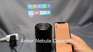 Android 7搭載モバイルプロジェクター「Anker Nebula Capsule」製品紹介