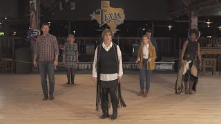 Tashara Parker and Marc Istook takes Megan Mitchell line dancing in Fort Worth