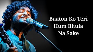 Baaton Ko Teri Hum Bhula Na Sake (Lyrics) Arijit Singh, Himesh R | Abhishek, Asin | All Is Well